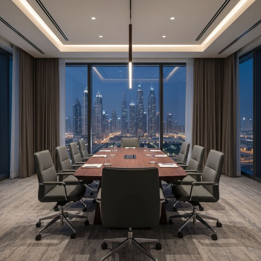 Executive boardroom