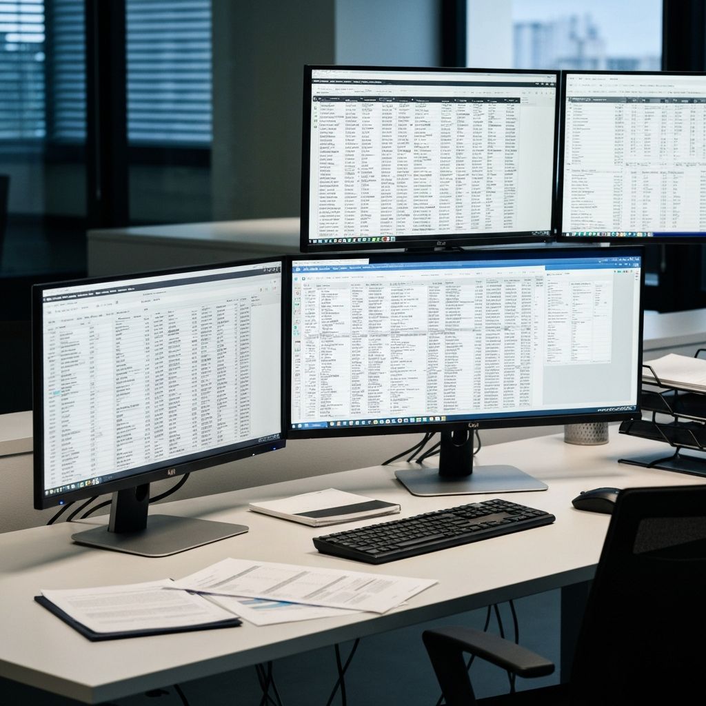 Accounting workspace